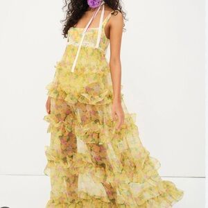FOR LOVE & LEMONS Vikki Maxi Floral Dress